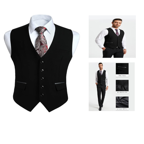 Hisdern anzugweste herren - hisdern,