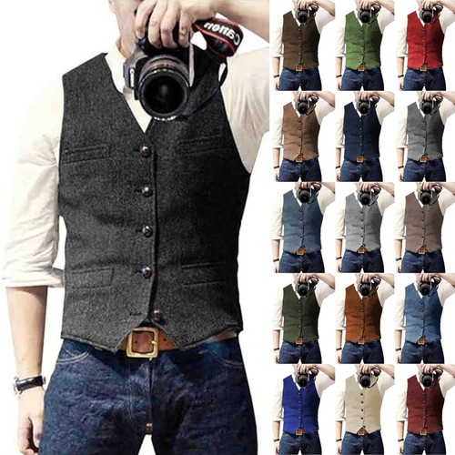 Vintage casual anzugweste - casual,