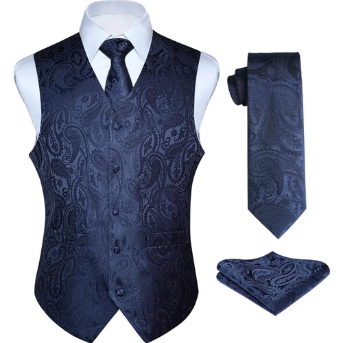 Herren anzugweste paisley - herren,