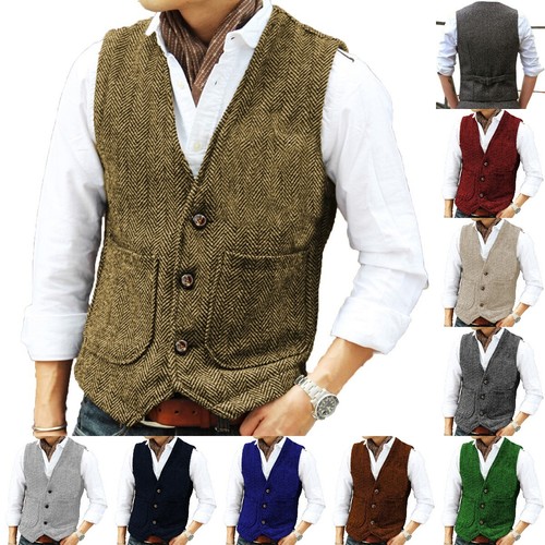 Retro herren anzug jagd tweed - retro,