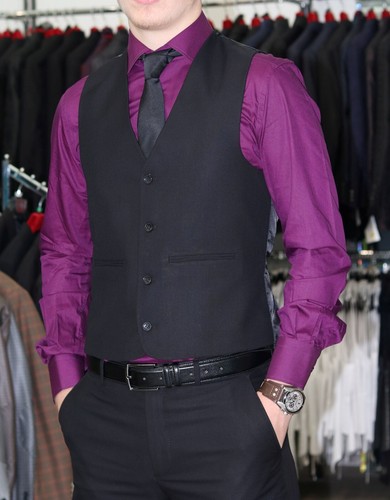 Herren weste slim fit - herren,