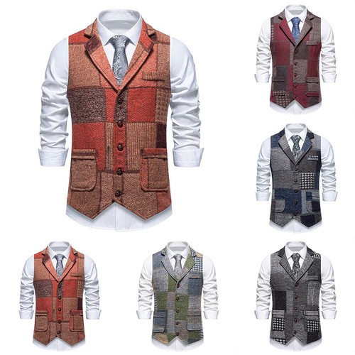 Herren tweed weste - herren,