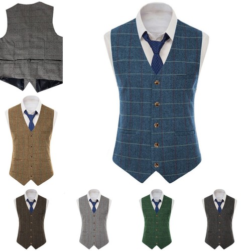 Herren anzug tweed weste - herren,