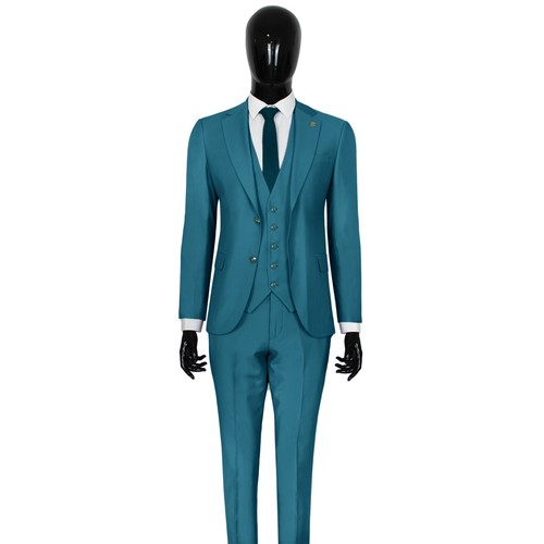 Slim fit herrenanzug mit - fit,