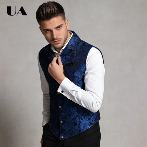 Herren anzugweste jacquard - herren,