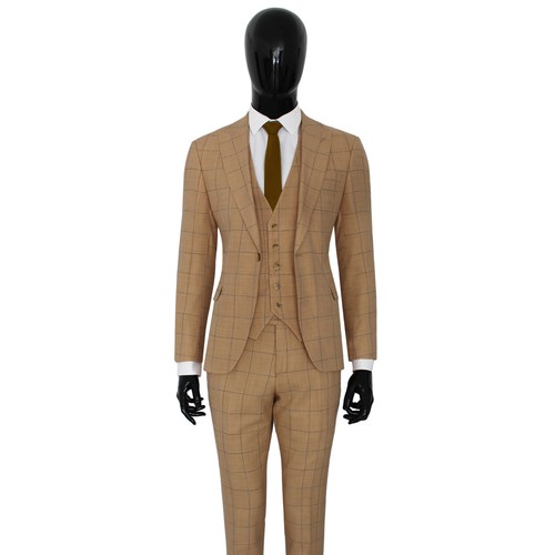 Slim fit herrenanzug mit - herrenanzug,