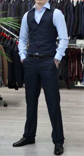 Anzugweste slim fit herren - anzugweste,